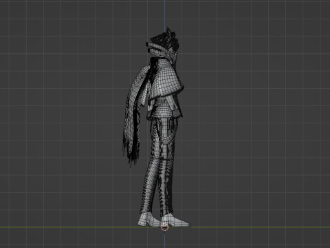 Ghostblade - Para ser o herói X Modelo 3D