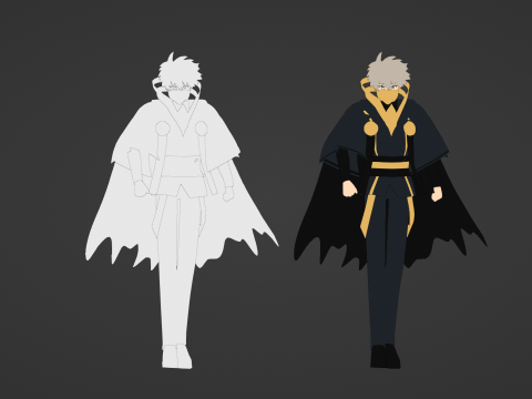 Ghostblade - Para ser o herói X Modelo 3D