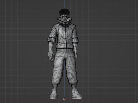 Yuji Itadori - Jujutsu Kaisen SS3 3D Model