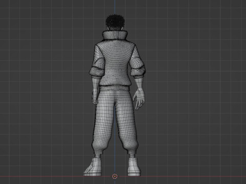 Yuji Itadori - Jujutsu Kaisen SS3 3D Model
