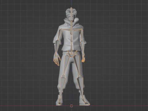 Yuji Itadori - Jujutsu Kaisen SS3 3D Model