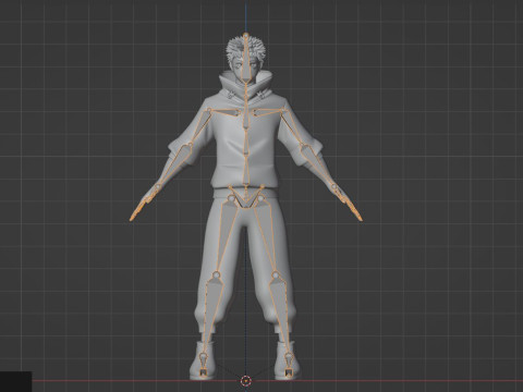 Yuji Itadori - Jujutsu Kaisen SS3 3D Model