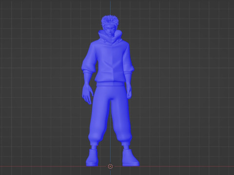 Yuji Itadori - Jujutsu Kaisen SS3 3D Model