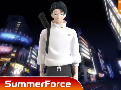 Yuta Okkotsu - Jujutsu Kaisen SS3 3D Model