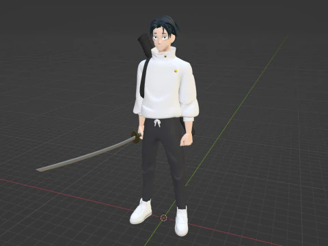 Yuta Okkotsu - Jujutsu Kaisen SS3 3D Model