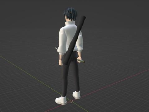 Yuta Okkotsu - Jujutsu Kaisen SS3 3D Model