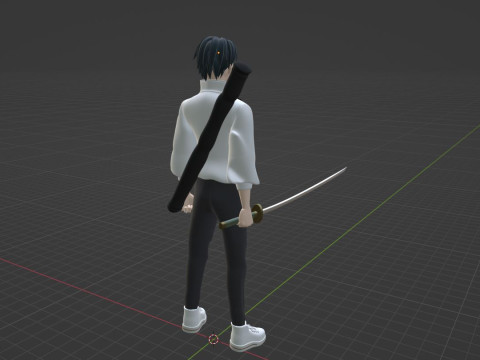 Yuta Okkotsu - Jujutsu Kaisen SS3 3D Model