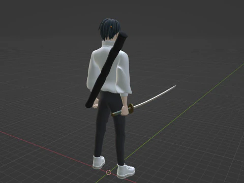 Yuta Okkotsu - Jujutsu Kaisen SS3 3D Model