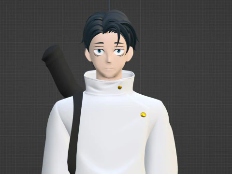 Yuta Okkotsu - Jujutsu Kaisen SS3 3D Model