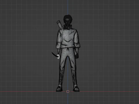 Yuta Okkotsu - Jujutsu Kaisen SS3 3D Model