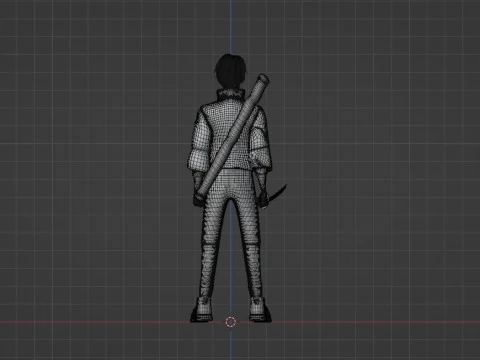 Yuta Okkotsu - Jujutsu Kaisen SS3 3D Model