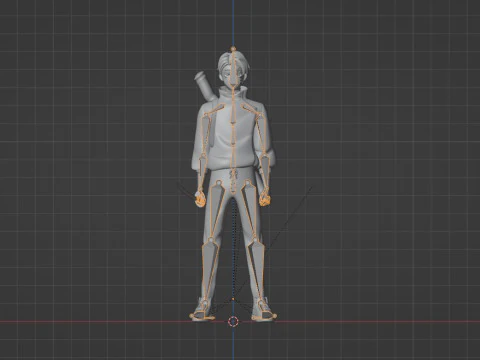 Yuta Okkotsu - Jujutsu Kaisen SS3 3D Model