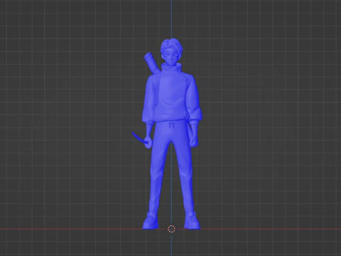 Yuta Okkotsu - Jujutsu Kaisen SS3 3D Model