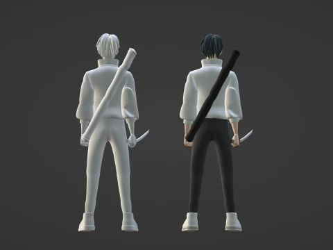 Yuta Okkotsu - Jujutsu Kaisen SS3 3D Model