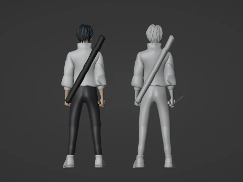 Yuta Okkotsu - Jujutsu Kaisen SS3 3D Model