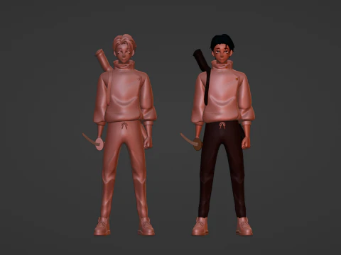 Yuta Okkotsu - Jujutsu Kaisen SS3 3D Model