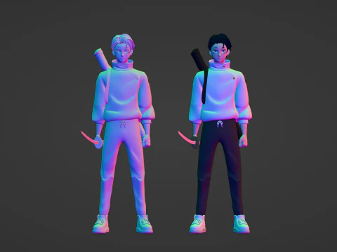 Yuta Okkotsu - Jujutsu Kaisen SS3 3D Model