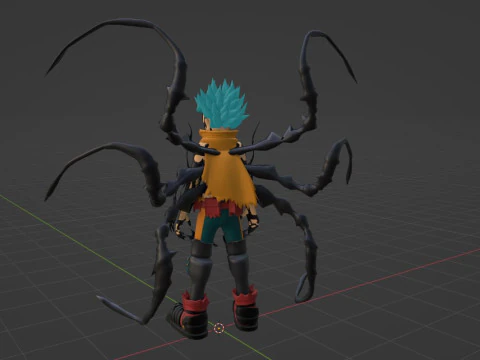 Deku Overlay - My Hero Academia 3D Model