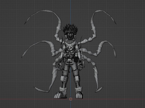 Hamparan Deku - Akademi Pahlawanku Model 3D