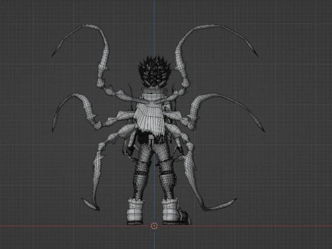 Deku Overlay - My Hero Academia 3D Model
