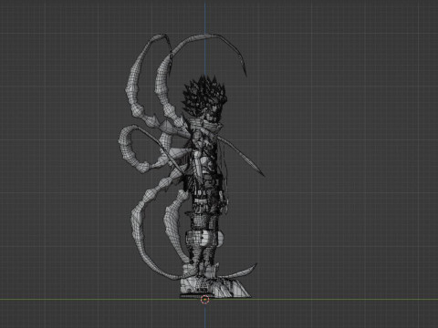 Hamparan Deku - Akademi Pahlawanku Model 3D