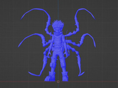 Deku Overlay - My Hero Academia 3D Model