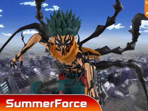 Deku Overlay - My Hero Academia 3D Model