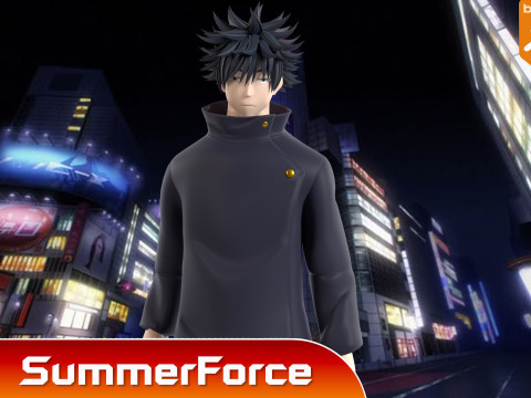 Megumi Fushiguro - Jujutsu Kaisen SS3 Modelo 3D