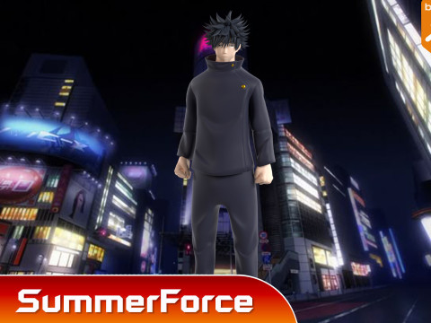 Megumi Fushiguro - Jujutsu Kaisen SS3 Modelo 3D