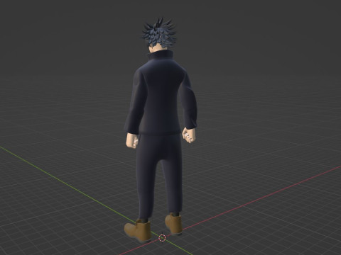 Megumi Fushiguro - Jujutsu Kaisen SS3 Modelo 3D