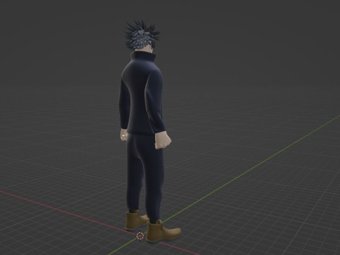 Megumi Fushiguro - Jujutsu Kaisen SS3 Modelo 3D