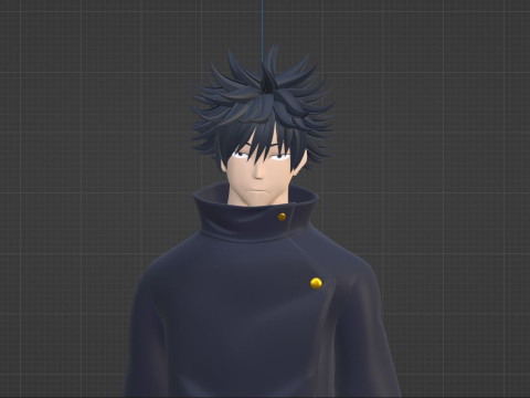 Megumi Fushiguro - Jujutsu Kaisen SS3 Modelo 3D