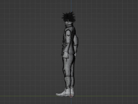 Megumi Fushiguro - Jujutsu Kaisen SS3 Modelo 3D