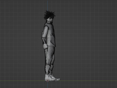 Megumi Fushiguro - Jujutsu Kaisen SS3 Modelo 3D