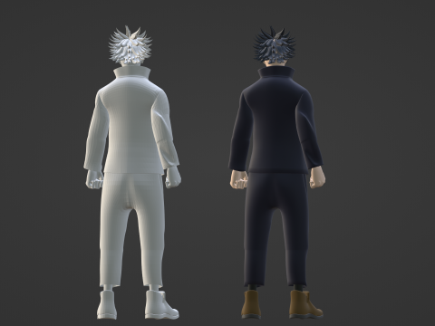 Megumi Fushiguro - Jujutsu Kaisen SS3 Modelo 3D