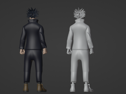 Megumi Fushiguro - Jujutsu Kaisen SS3 Modelo 3D