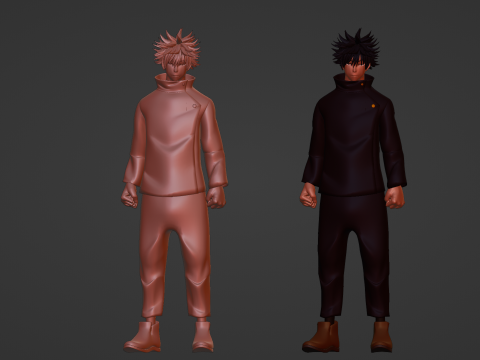 Megumi Fushiguro - Jujutsu Kaisen SS3 Modelo 3D