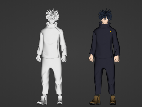 Megumi Fushiguro - Jujutsu Kaisen SS3 Modelo 3D