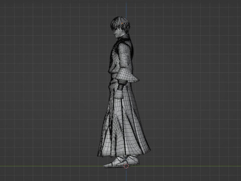 나오야 제닌 - 유술해선 3D 모델