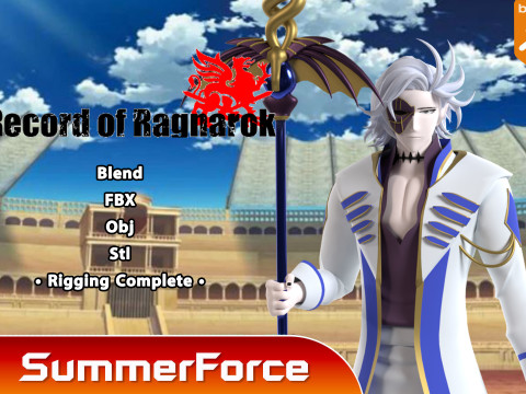 Ade - Cronaca del Ragnarok Modello 3D