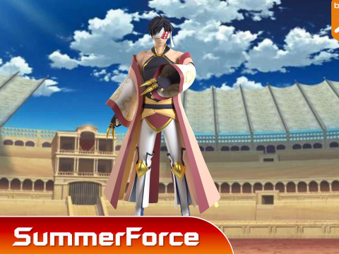 Цинь Ши Хуан - Записи Рагнарока 3D Модель