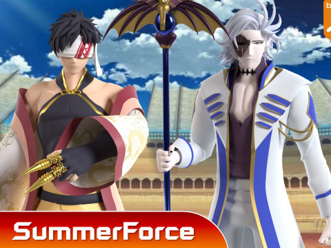 Цинь Ши Хуан - Записи Рагнарока 3D Модель