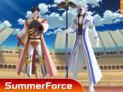 Цинь Ши Хуан - Записи Рагнарока 3D Модель