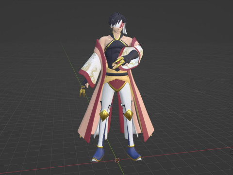 Цинь Ши Хуан - Записи Рагнарока 3D Модель