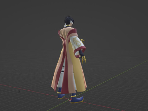 Цинь Ши Хуан - Записи Рагнарока 3D Модель