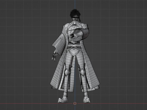 Цинь Ши Хуан - Записи Рагнарока 3D Модель