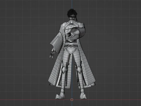 Qin Shi Huang - Record of Ragnarok 3D Model