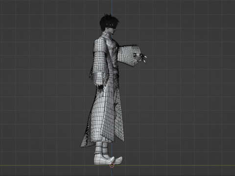 Цинь Ши Хуан - Записи Рагнарока 3D Модель