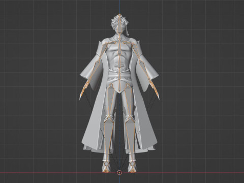 Цинь Ши Хуан - Записи Рагнарока 3D Модель