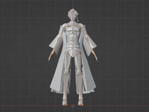 Qin Shi Huang - Record of Ragnarok 3D Model